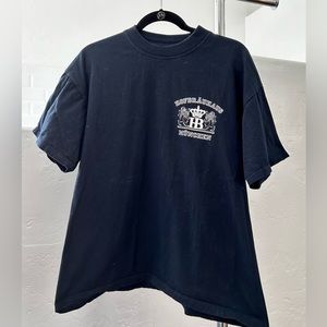 Men’s navy blue German brewery T short sleeve T shirt
